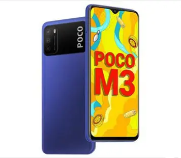 샤오미 레드미 포코 M3 4G 6.53 인치 스크린 스마트폰 CPU 퀄컴 스냅드래곤 662 배터리 용량 6000mAh 48M, 128GB, 02 파란