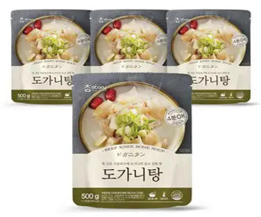 참스토리 도가니탕, 500g, 4개